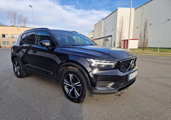 Volvo XC 40 cena 119000 przebieg: 122000, rok produkcji 2020 z Wrocław małe 154